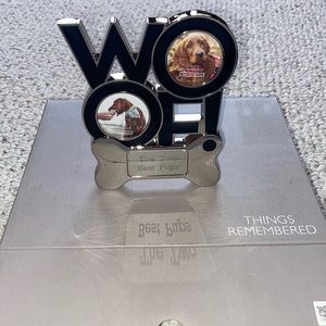 Things Remembered puppy picture frame